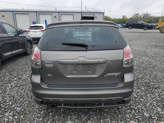 2T1KR30E48C702206 - 2008 TOYOTA COROLLA MATRIX XR GRAY photo 6