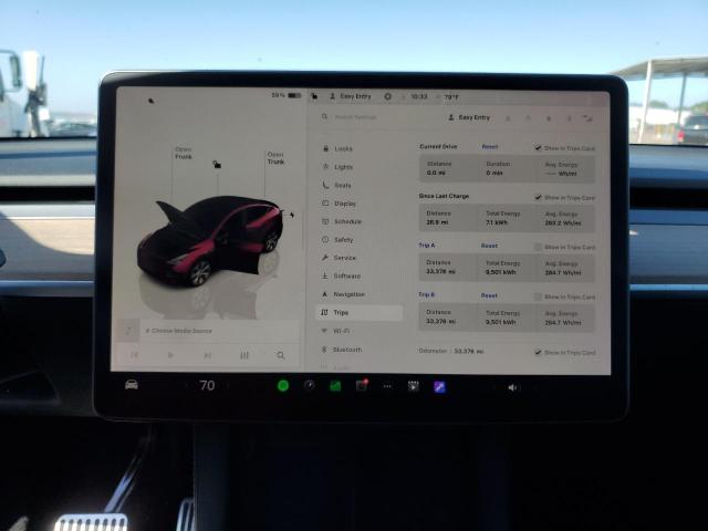 7SAYGDEEXPF829201 - 2023 TESLA MODEL Y 棕色 照片 9
