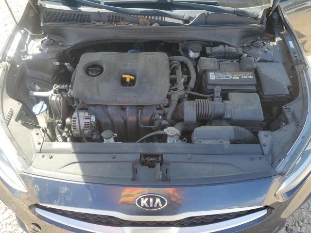3KPF24AD7LE154729 - 2020 KIA FORTE FE GRAY photo 11
