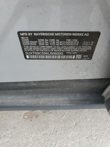 5UXTR9C59KLR06095 - 2019 BMW X3 XDRIVE30I Silber Foto 13