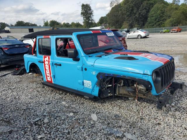 1C4HJXDGXMW772816 - 2021 JEEP WRANGLER U SPORT ლურჯი ფოტო 4