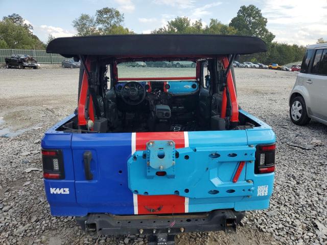 1C4HJXDGXMW772816 - 2021 JEEP WRANGLER U SPORT ლურჯი ფოტო 6