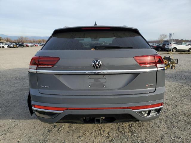 1V26E2CA8LC225859 - 2020 VOLKSWAGEN ATLAS CROS SE GRAY photo 6