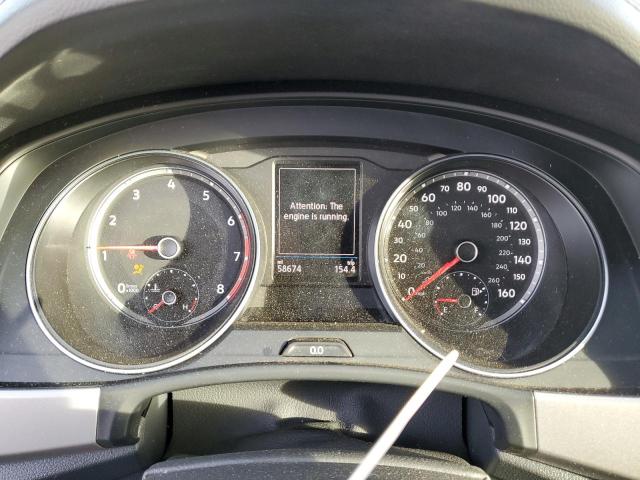 1V26E2CA8LC225859 - 2020 VOLKSWAGEN ATLAS CROS SE GRAY photo 9