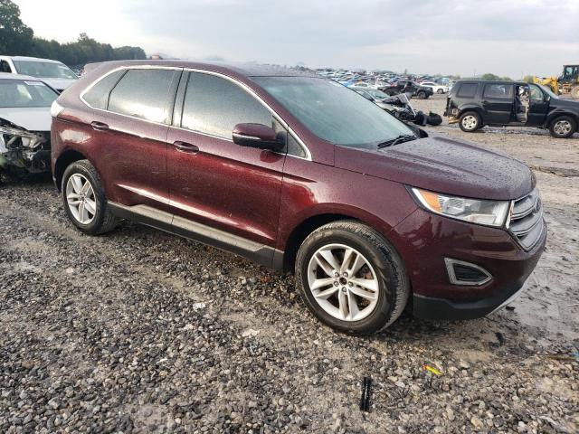 2FMPK4J85JBB09604 - 2018 FORD EDGE SEL 栗色 照片 4