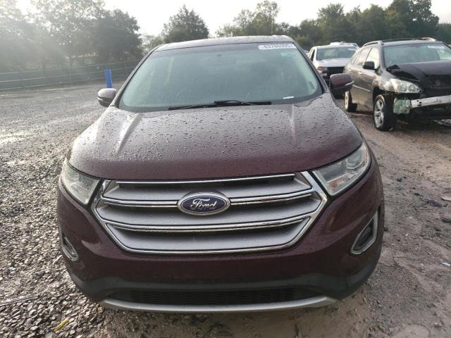 2FMPK4J85JBB09604 - 2018 FORD EDGE SEL 栗色 照片 5