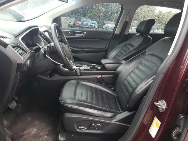 2FMPK4J85JBB09604 - 2018 FORD EDGE SEL 栗色 照片 7