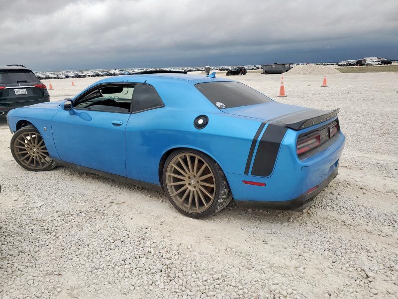 2C3CDZFJ6GH284170 - 2016 DODGE CHALLENGER R/T SCAT PACK BLUE photo 2