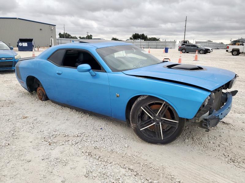 2C3CDZFJ6GH284170 - 2016 DODGE CHALLENGER R/T SCAT PACK BLUE photo 4