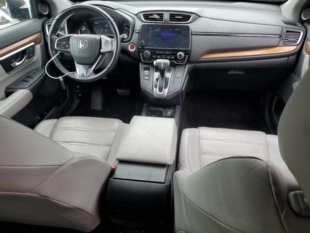 7FARW2H82JE010239 - 2018 HONDA CR-V EXL Темно-червоний фото 8