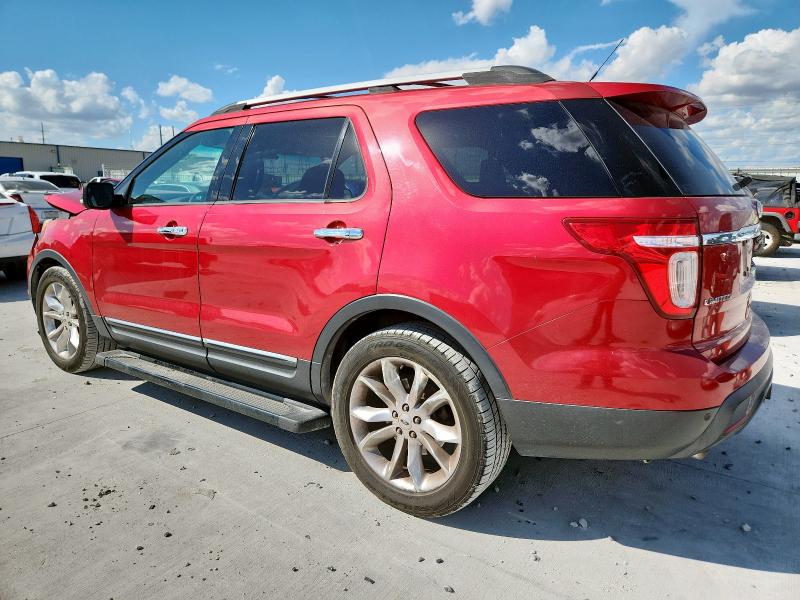 1FMHK7F86CGA82892 - 2012 FORD EXPLORER LIMITED Қызыл фото 2