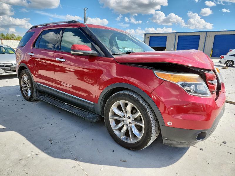 1FMHK7F86CGA82892 - 2012 FORD EXPLORER LIMITED Қызыл фото 4