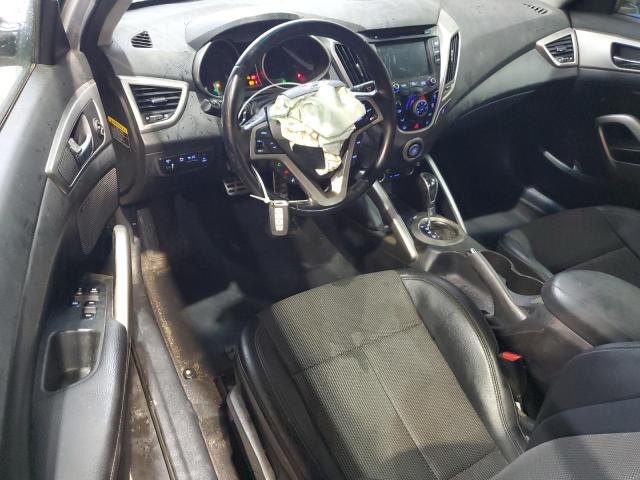 KMHTC6AD4DU167206 - 2013 HYUNDAI VELOSTER 银色 照片 8