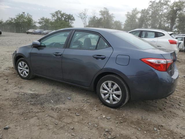 2T1BURHE6GC491966 - 2016 TOYOTA COROLLA L BLUE photo 2