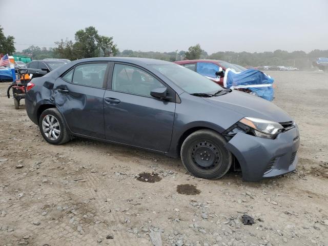 2T1BURHE6GC491966 - 2016 TOYOTA COROLLA L BLUE photo 4