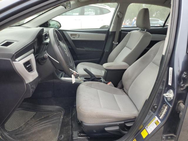 2T1BURHE6GC491966 - 2016 TOYOTA COROLLA L BLUE photo 7