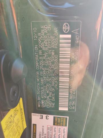 JTKJF5C72B3015800 - 2011 TOYOTA SCION TC 栗色 照片 12