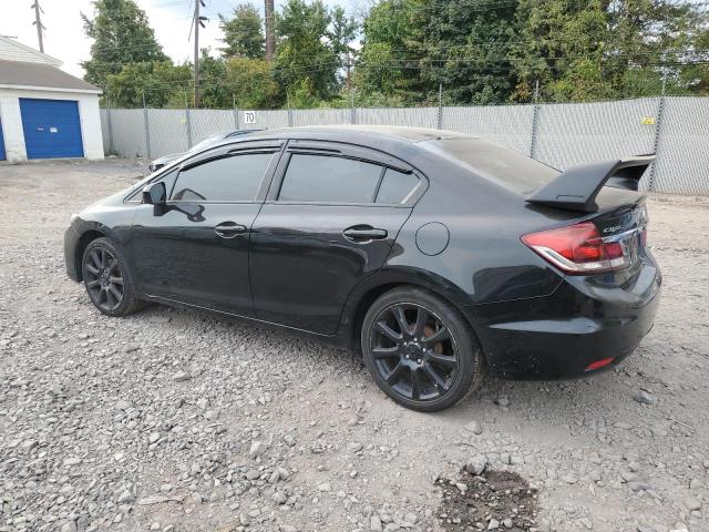 19XFB2F77FE217422 - 2015 HONDA CIVIC SE BLACK photo 2