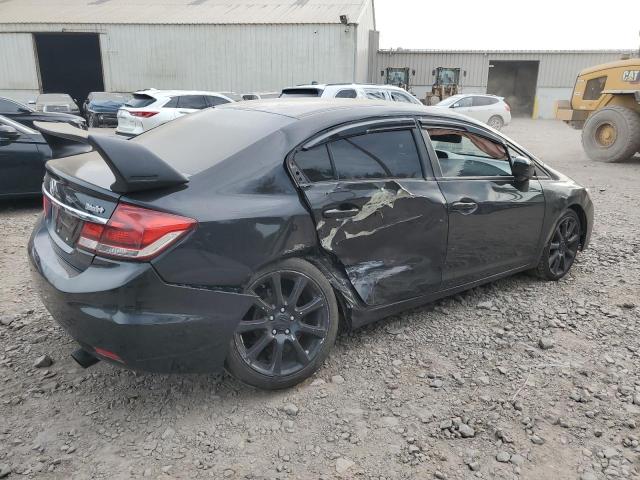 19XFB2F77FE217422 - 2015 HONDA CIVIC SE BLACK photo 3