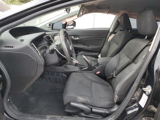 19XFB2F77FE217422 - 2015 HONDA CIVIC SE BLACK photo 7
