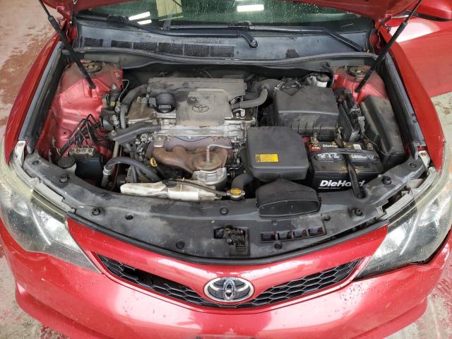 4T1BF1FK4DU710633 - 2013 TOYOTA CAMRY L 红色 照片 12