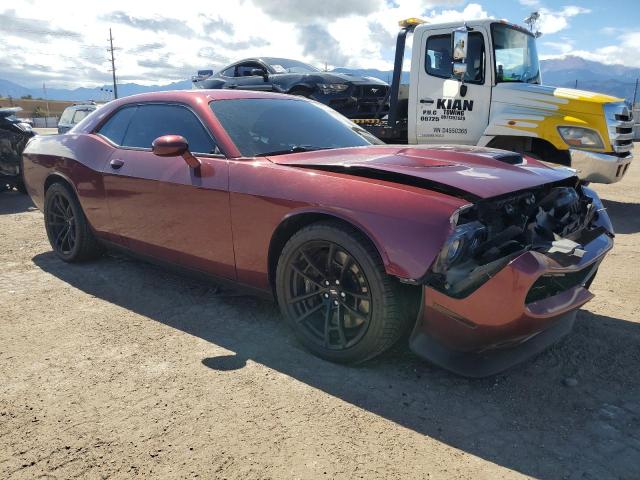 2C3CDZFJ1MH521563 - 2021 DODGE CHALLENGER R/T SCAT PACK BURGUNDY photo 4
