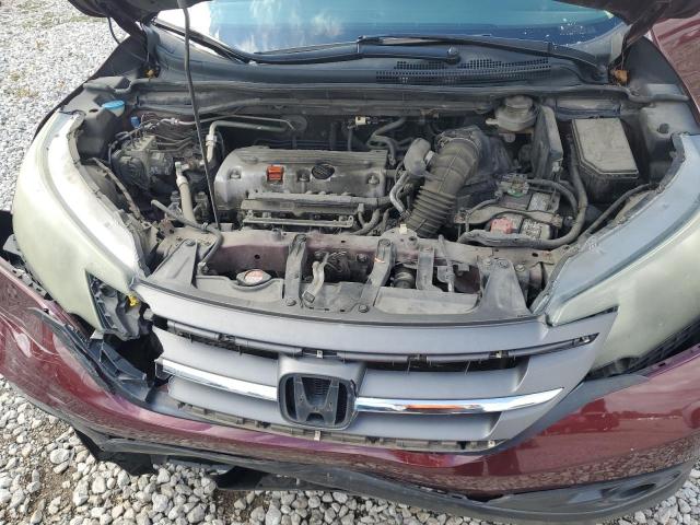 5J6RM4H52CL037339 - 2012 HONDA CR-V EX BURGUNDY photo 12