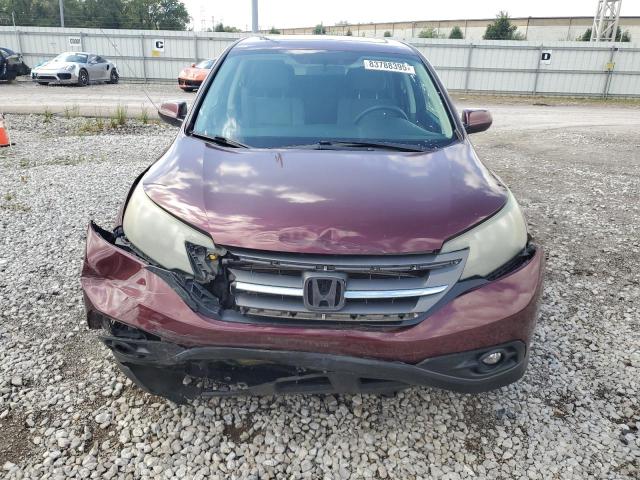 5J6RM4H52CL037339 - 2012 HONDA CR-V EX BURGUNDY photo 5