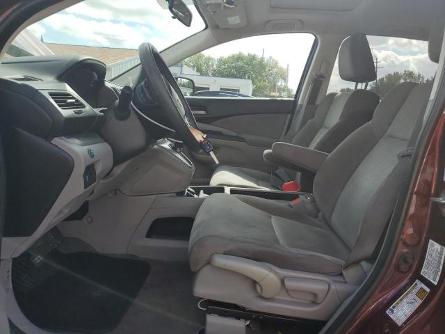 5J6RM4H52CL037339 - 2012 HONDA CR-V EX BURGUNDY photo 7