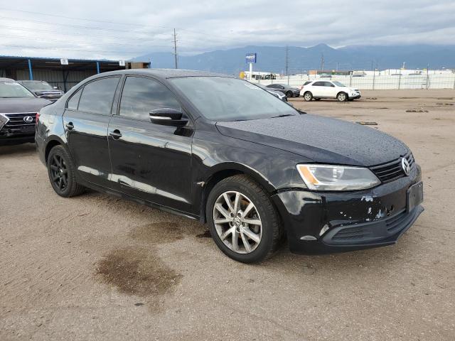 3VWDZ7AJ8BM302396 - 2011 VOLKSWAGEN JETTA SE Qara foto 4