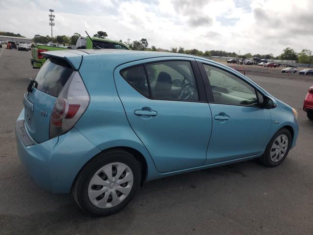 JTDKDTB34C1010258 - 2012 TOYOTA PRIUS C BLUE photo 3