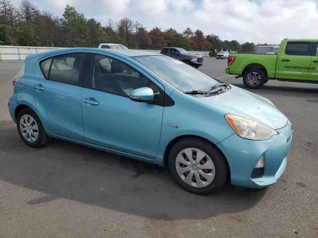 JTDKDTB34C1010258 - 2012 TOYOTA PRIUS C BLUE photo 4