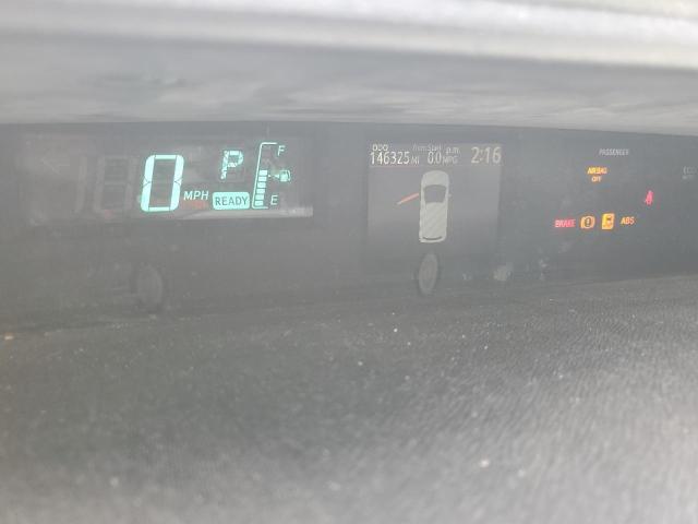 JTDKDTB34C1010258 - 2012 TOYOTA PRIUS C BLUE photo 9