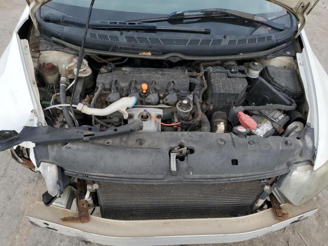 2HGFG1B83AH517824 - 2010 HONDA CIVIC EX თეთრი ფოტო 11