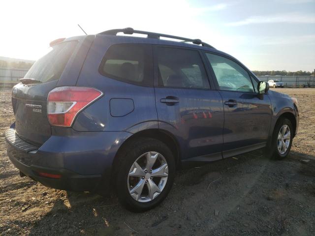JF2SJAEC5EH516573 - 2014 SUBARU FORESTER 2.5I PREMIUM 蓝色 照片 3