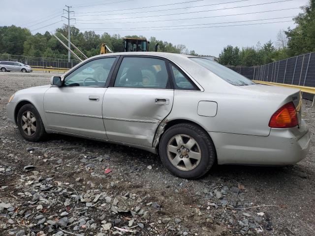 4T1BF28B4YU090214 - 2000 TOYOTA AVALON XL SILVER photo 2