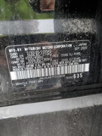 JA4J4UA87PZ009606 - 2023 MITSUBISHI OUTLANDER SE BLACK photo 14