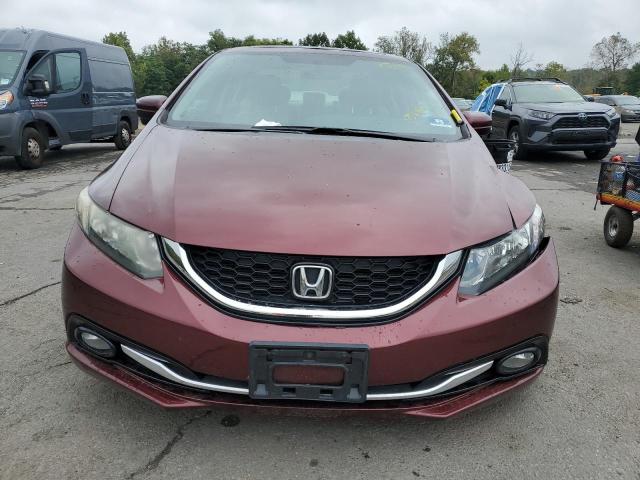 2HGFB2F91EH503823 - 2014 HONDA CIVIC EXL 勃艮第红 照片 5