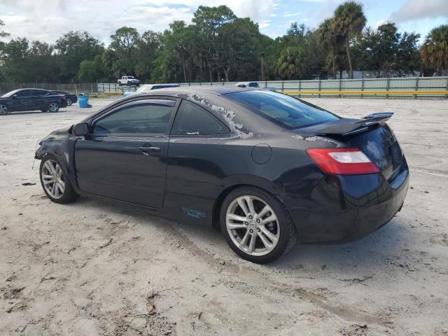 2HGFG21528H708822 - 2008 HONDA CIVIC SI BLACK photo 2