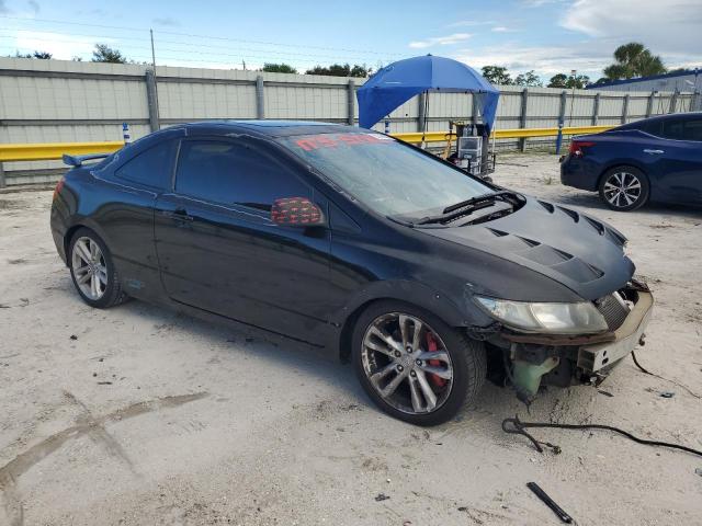 2HGFG21528H708822 - 2008 HONDA CIVIC SI BLACK photo 4
