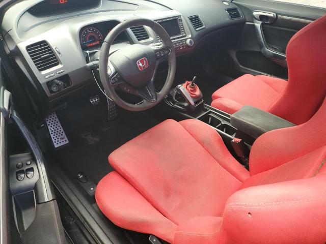 2HGFG21528H708822 - 2008 HONDA CIVIC SI BLACK photo 8