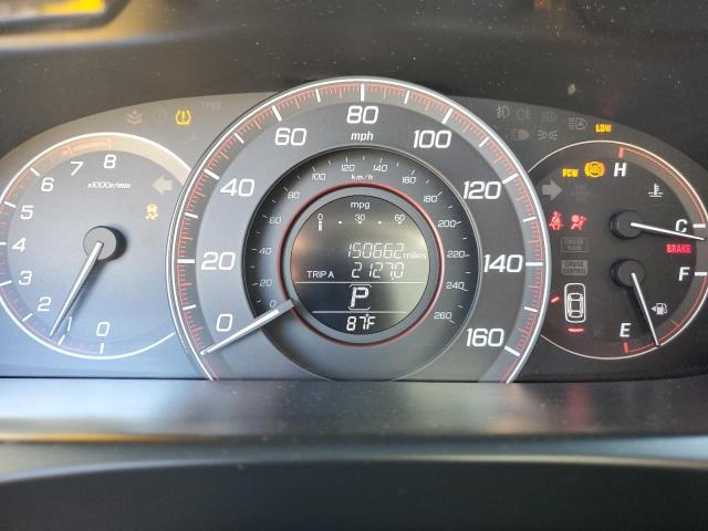 1HGCT2B82DA001459 - 2013 HONDA ACCORD EXL Siyah fotoğraf 9