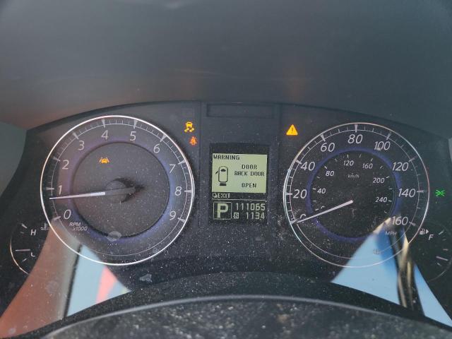 JN1AJ0HR3CM450861 - 2012 INFINITI EX35 BASE Marron photo 9