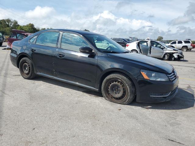 1VWAP7A30CC054271 - 2012 VOLKSWAGEN PASSAT S BLACK photo 4