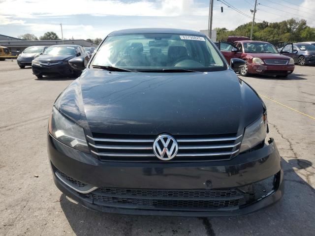 1VWAP7A30CC054271 - 2012 VOLKSWAGEN PASSAT S BLACK photo 5