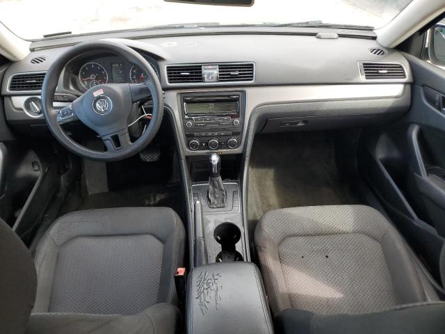 1VWAP7A30CC054271 - 2012 VOLKSWAGEN PASSAT S BLACK photo 8