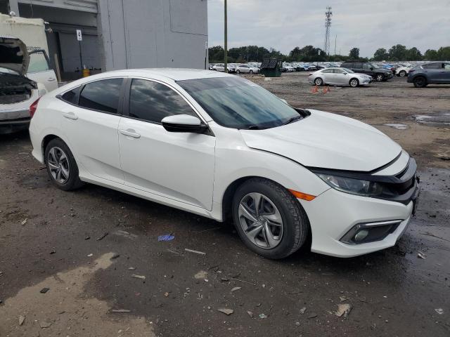 2HGFC2F69KH550385 - 2019 HONDA CIVIC LX თეთრი ფოტო 4