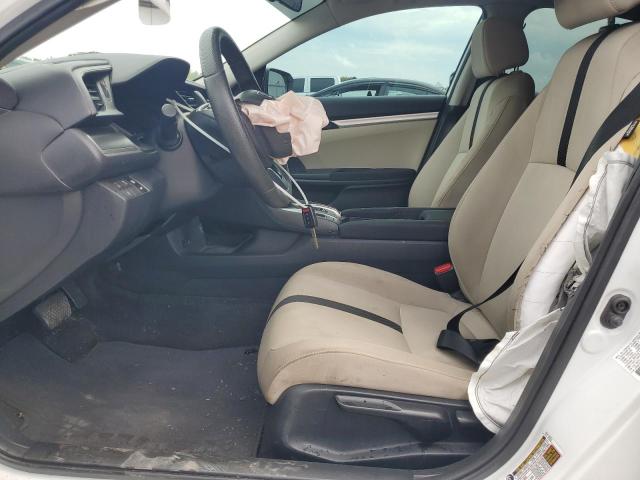 2HGFC2F69KH550385 - 2019 HONDA CIVIC LX თეთრი ფოტო 7