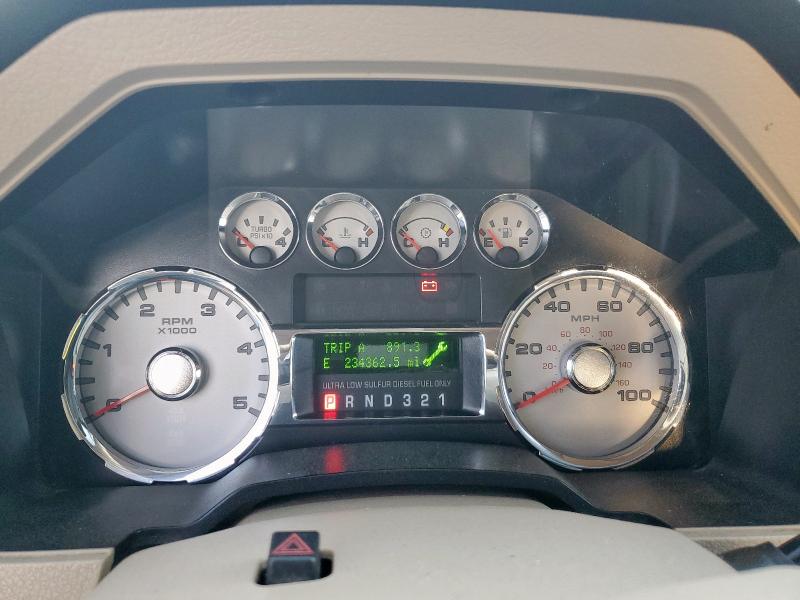 1FTSW20RX8EA39422 - 2008 FORD F250 SUPER DUTY WHITE photo 9