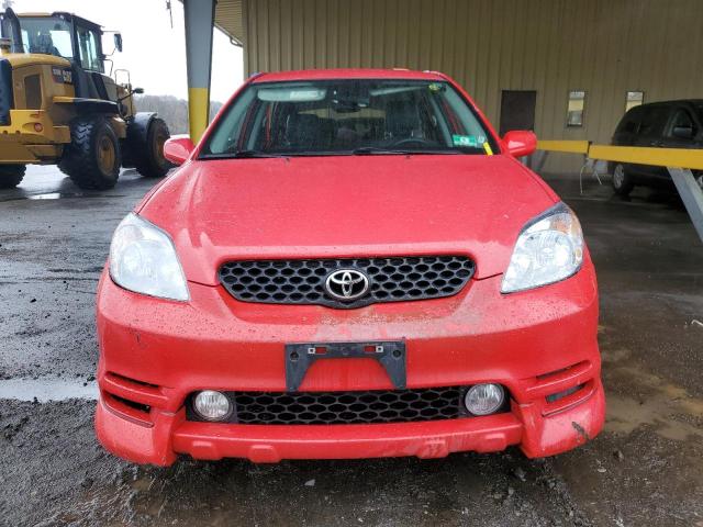 2T1KR32E54C195016 - 2004 TOYOTA COROLLA MA XR RED photo 5